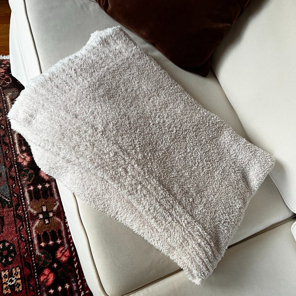 Pink Barefoot Dreams CozyChic Throw